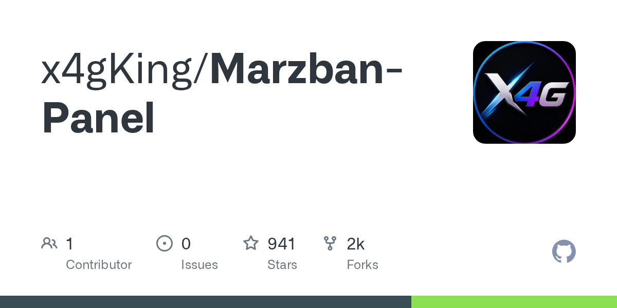 Preview of x4gKing/Marzban-Panel