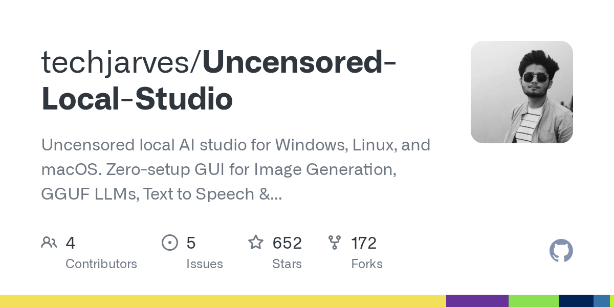 Preview of techjarves/Uncensored-Local-Studio