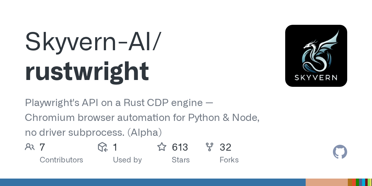 Preview of Skyvern-AI/rustwright