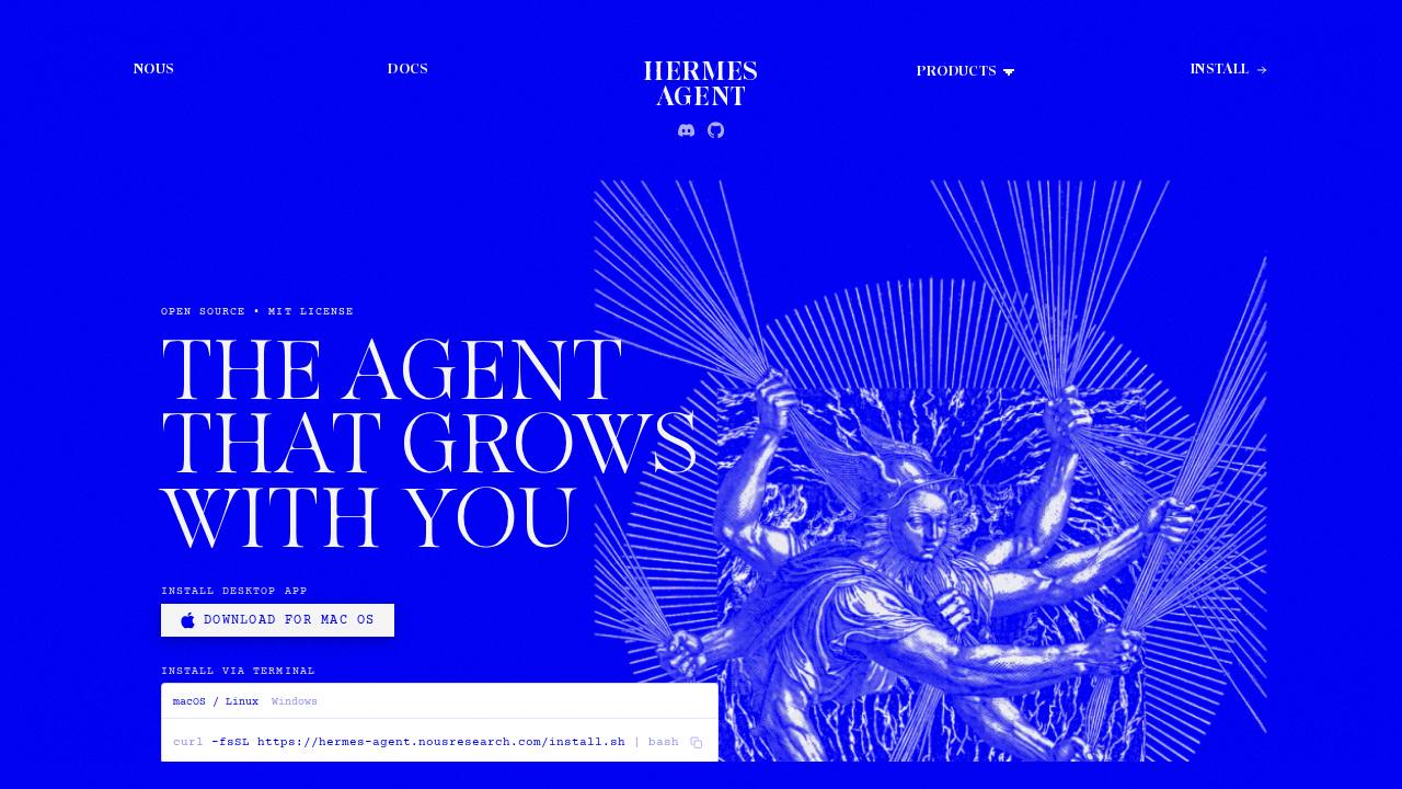 Preview of NousResearch/hermes-agent