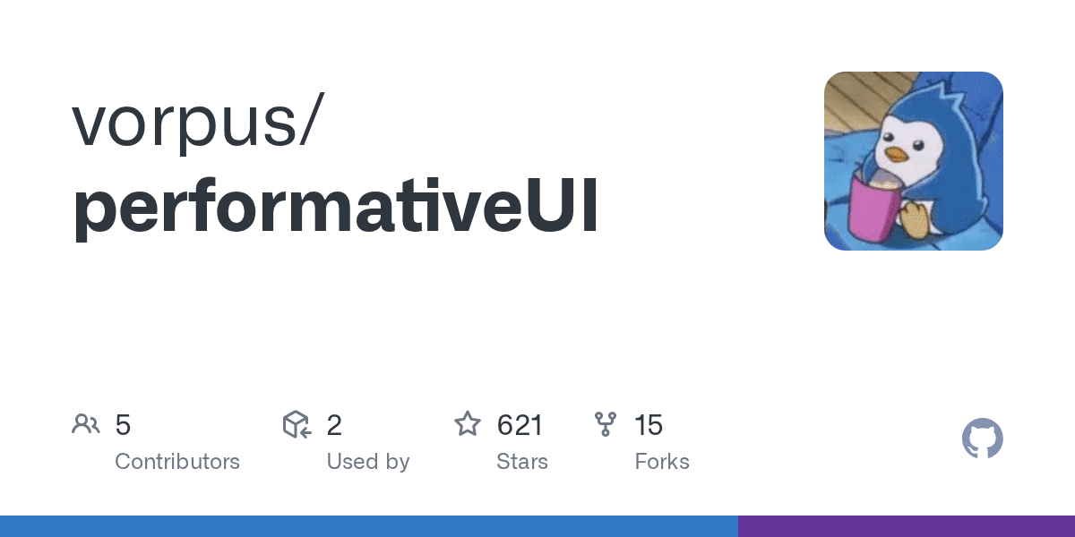 Preview of vorpus/performativeUI
