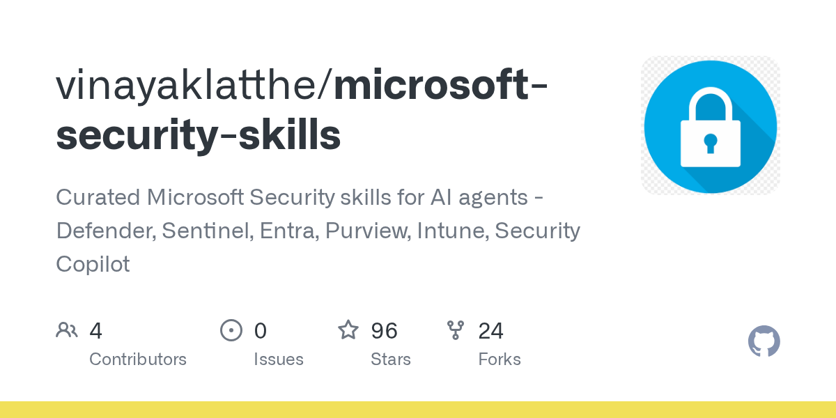 Preview of vinayaklatthe/microsoft-security-skills
