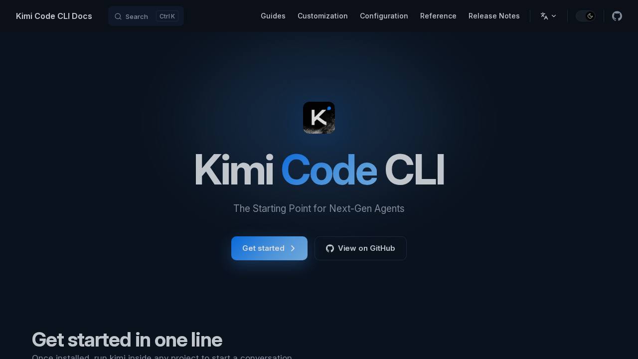 Preview of MoonshotAI/kimi-code