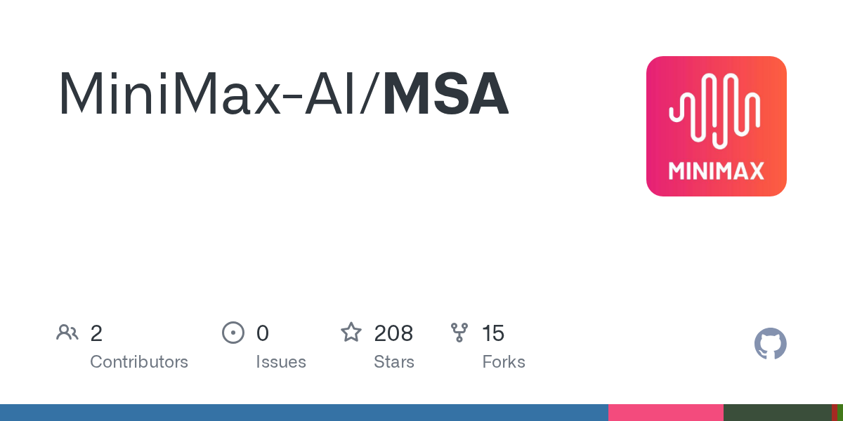 Preview of MiniMax-AI/MSA