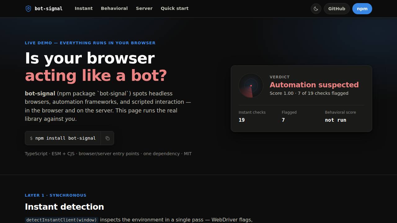 Preview of okasi/bot-signal