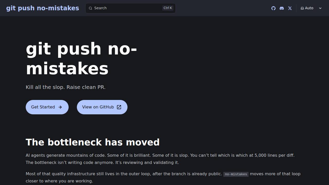 Preview of kunchenguid/no-mistakes