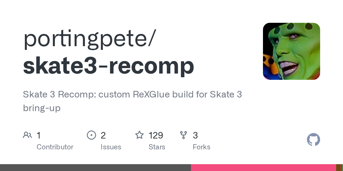 Preview of portingpete/skate3-recomp