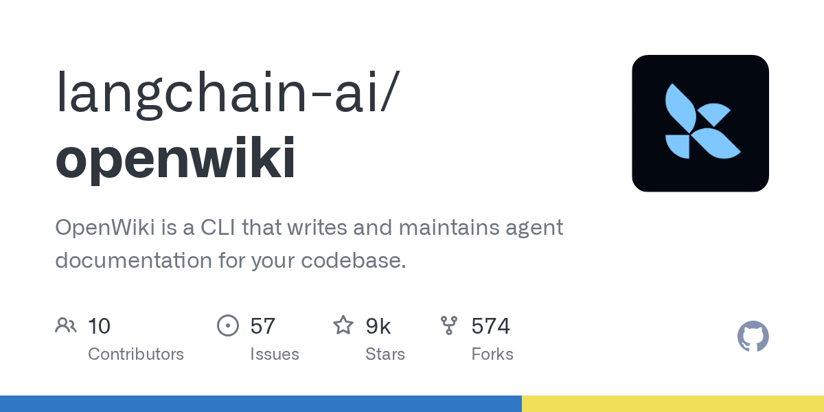 Preview of langchain-ai/openwiki