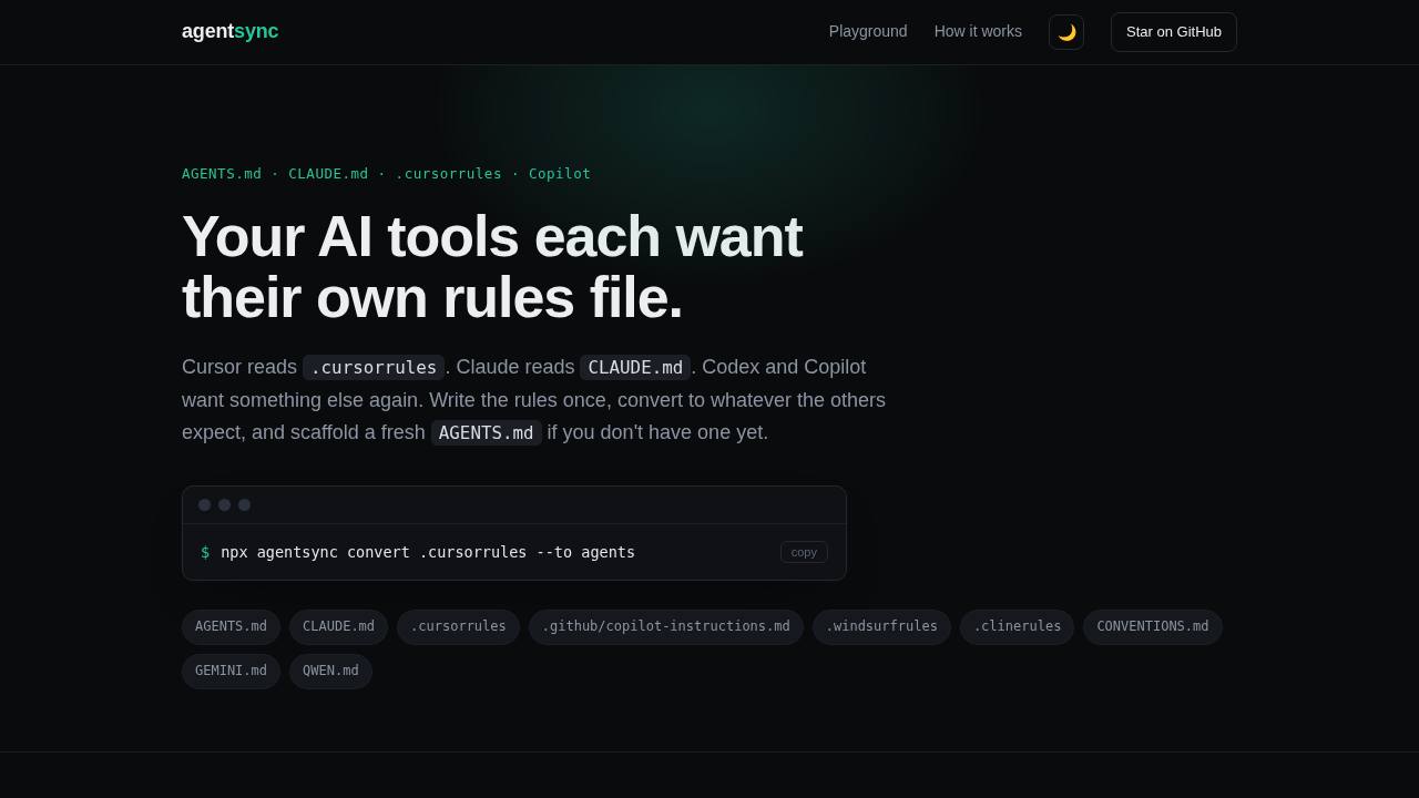 Preview of PanisHandsome/ai-rules-sync