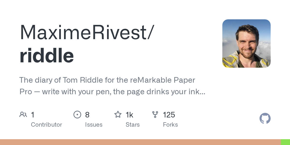 Preview of MaximeRivest/riddle