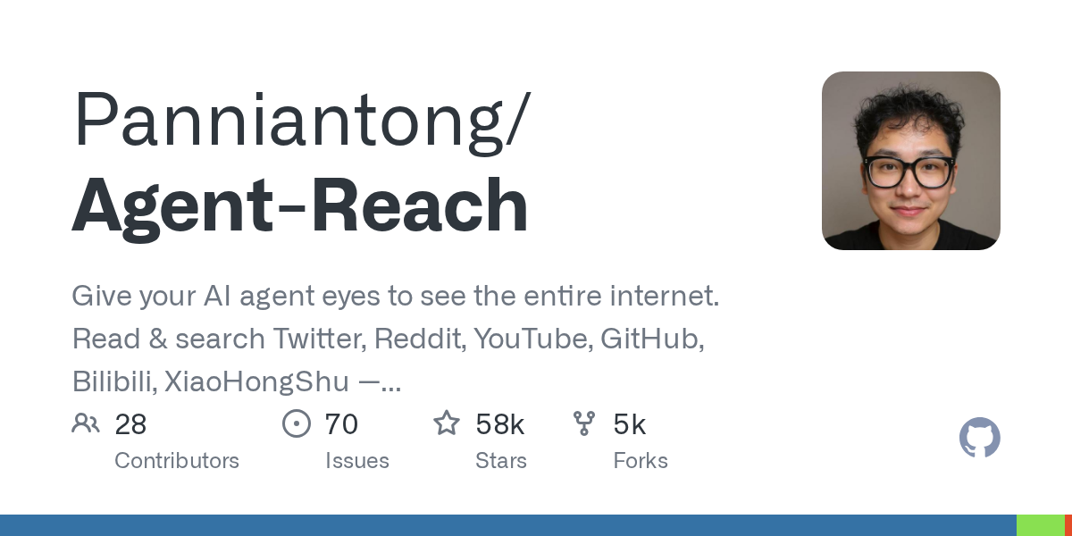 Preview of Panniantong/Agent-Reach