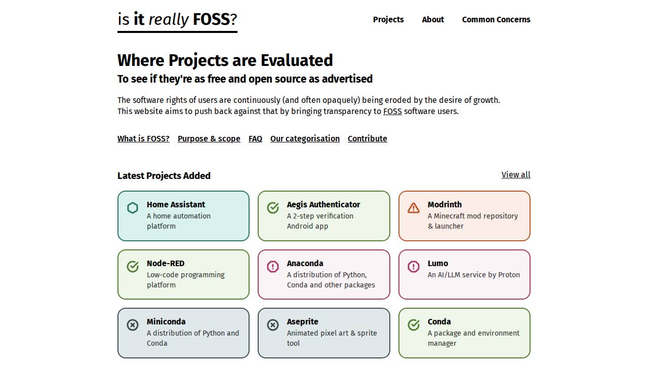 Preview of danb/isitreallyfoss