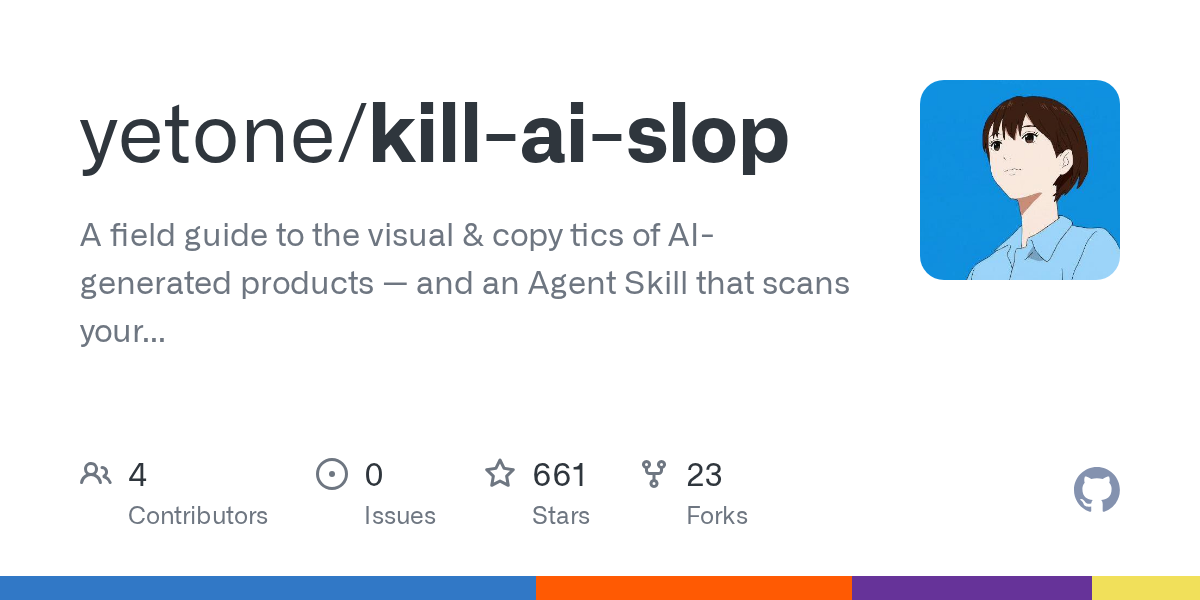 Preview of yetone/kill-ai-slop