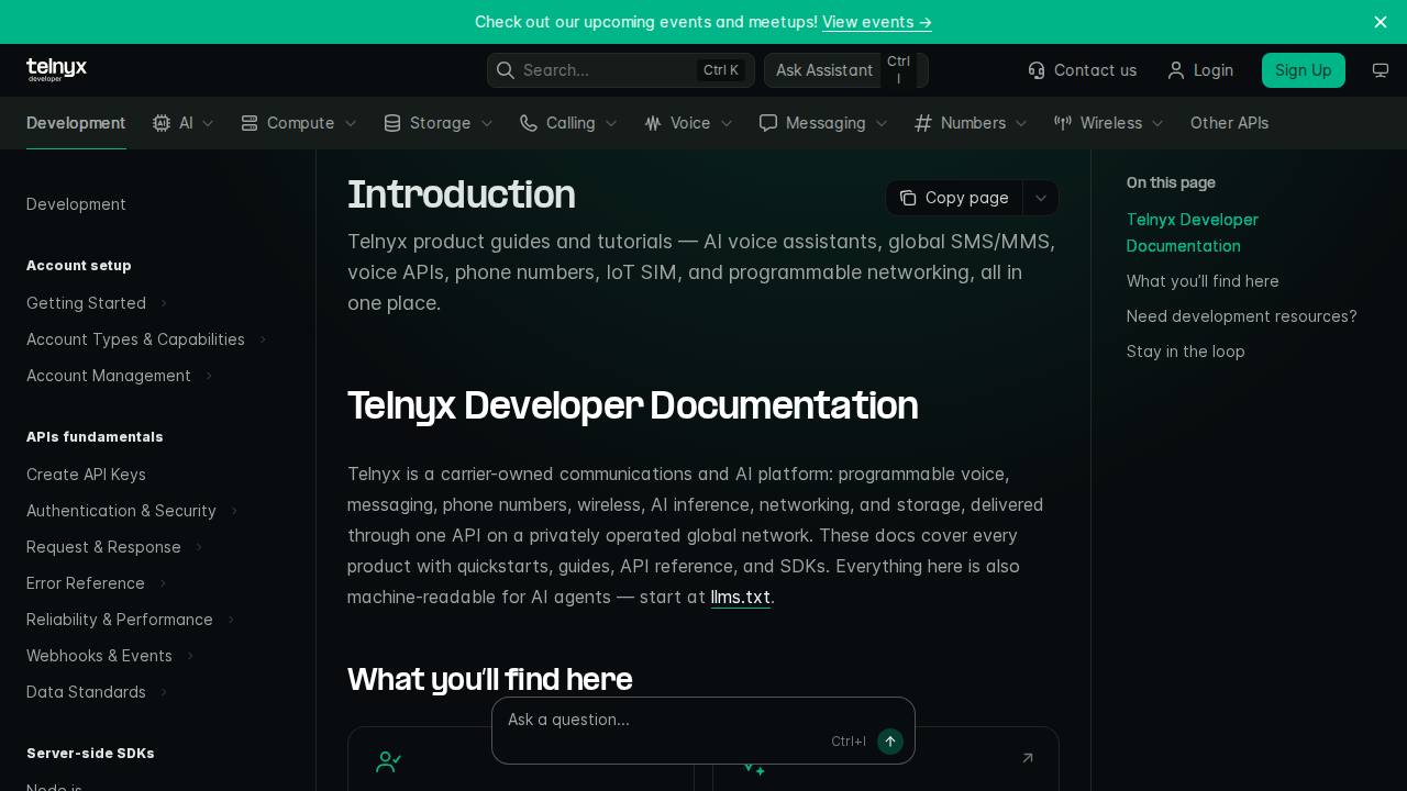 Preview of team-telnyx/telnyx-code-examples