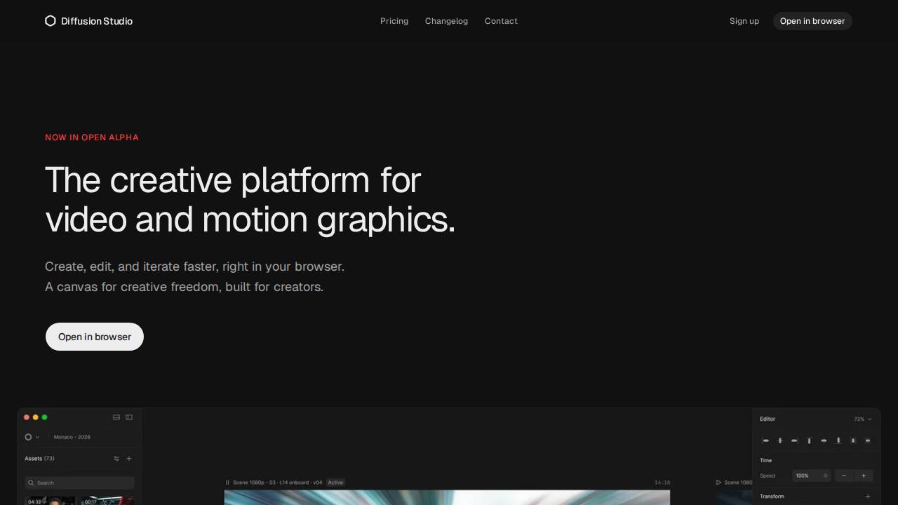 Preview of diffusionstudio/lottie