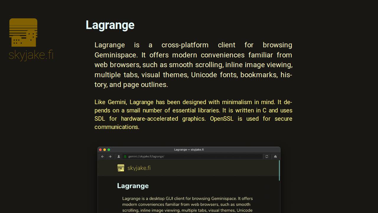 Preview of skyjake/lagrange