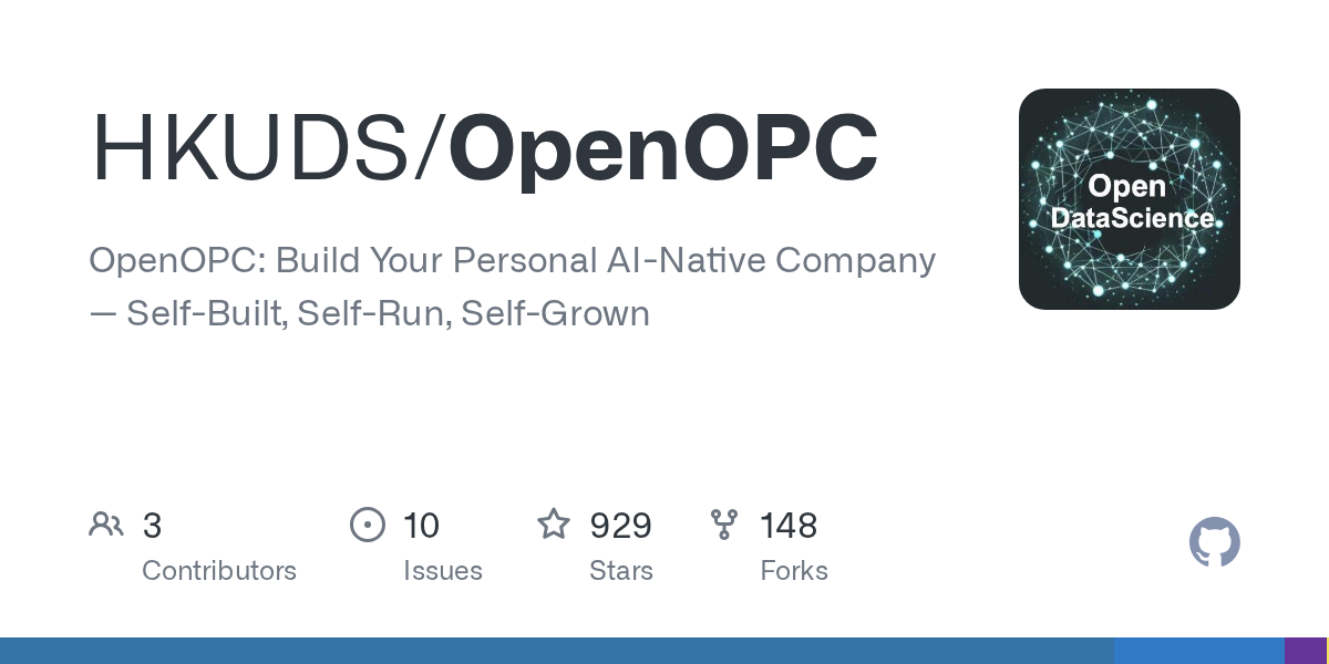 Preview of HKUDS/OpenOPC