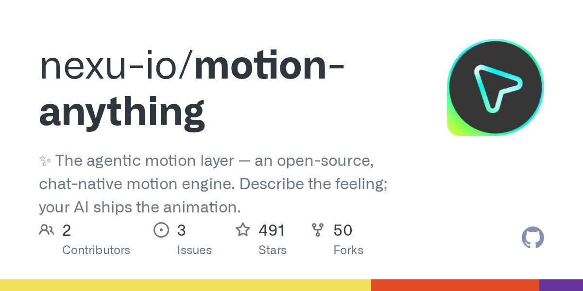 Preview of nexu-io/motion-anything