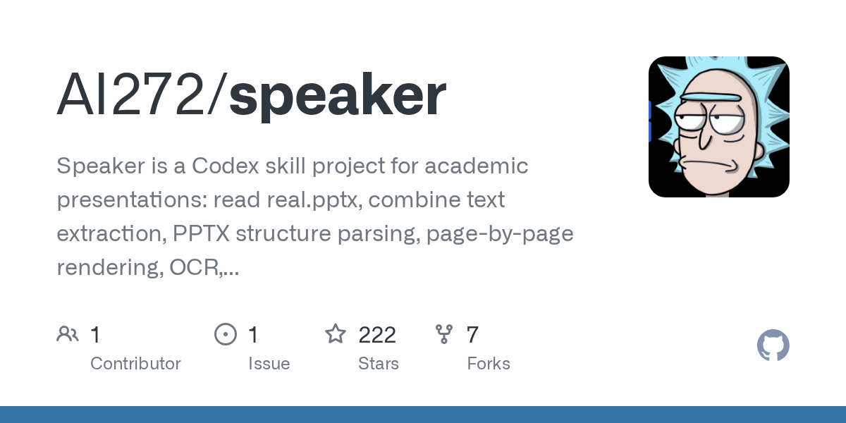 Preview of AI272/speaker