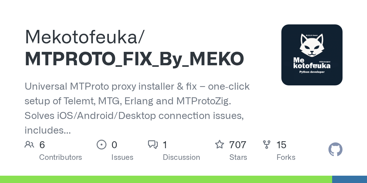 Preview of Mekotofeuka/MTPROTO_FIX_By_MEKO