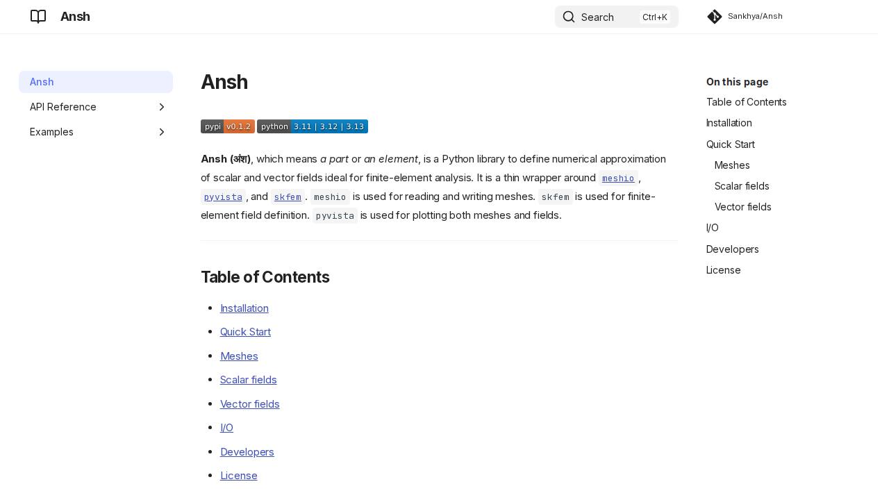 Preview of Sankhya/Ansh