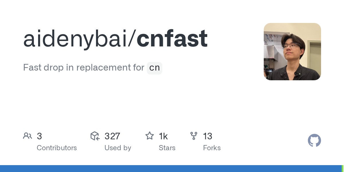 Preview of aidenybai/cnfast