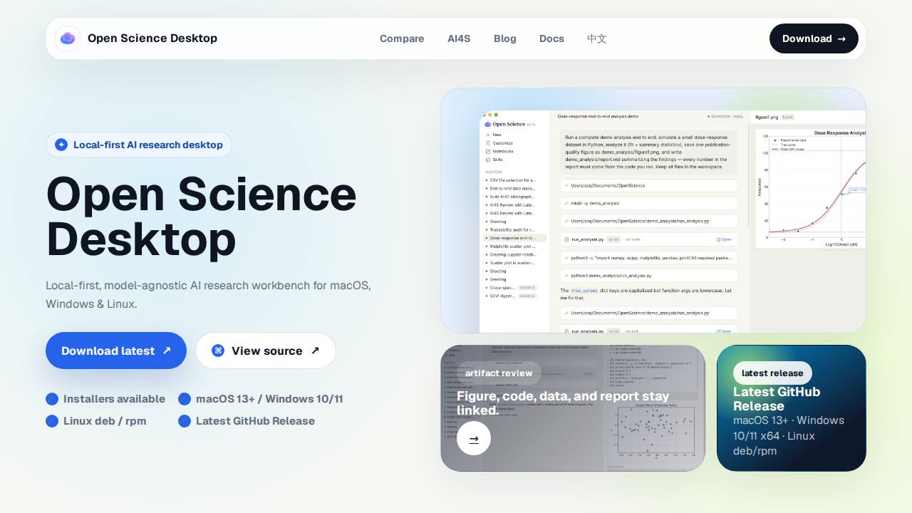 Preview of ai4s-research/open-science