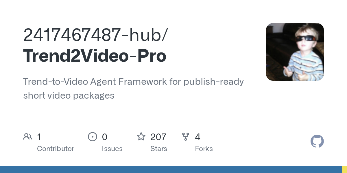 Preview of 2417467487-hub/Trend2Video-Pro