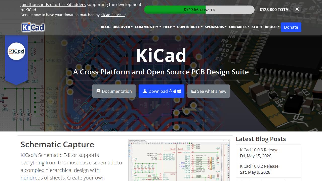 Preview of KiCad/kicad