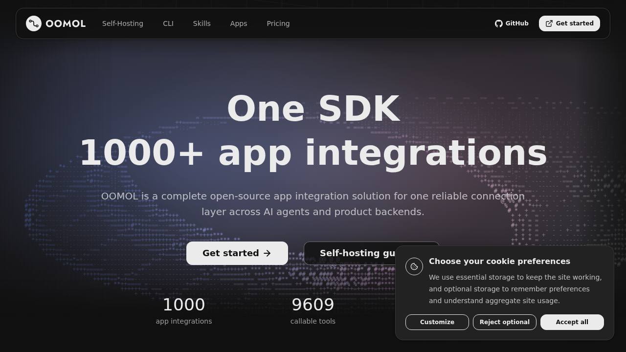 Preview of oomol-lab/open-connector