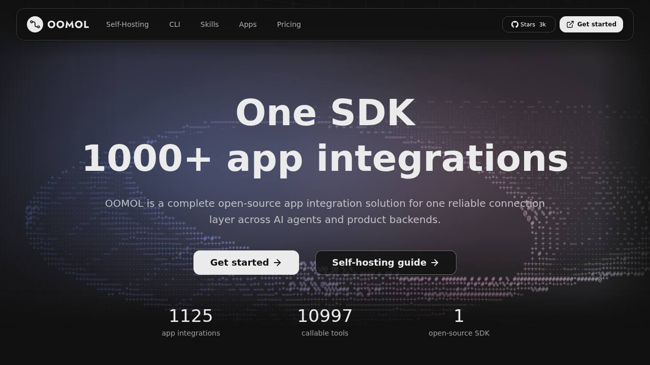 Preview of oomol-lab/open-connector