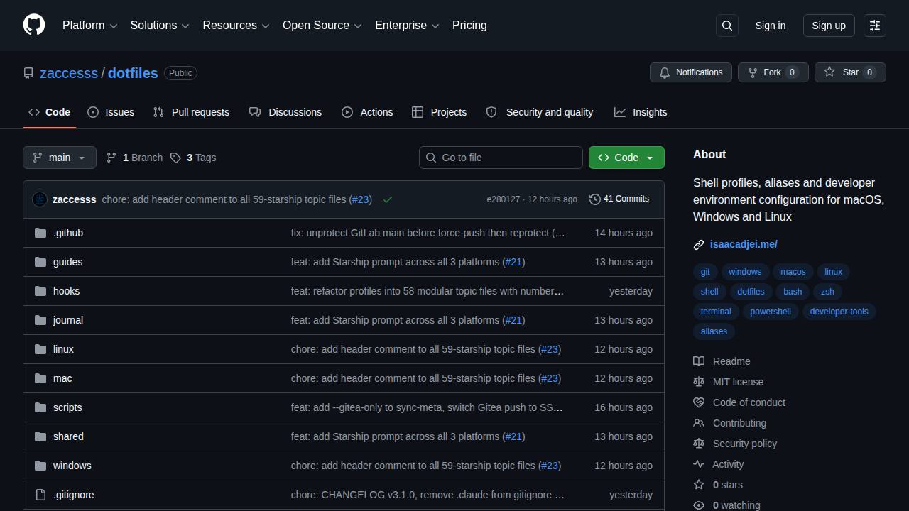 Preview of zaccesss/dotfiles