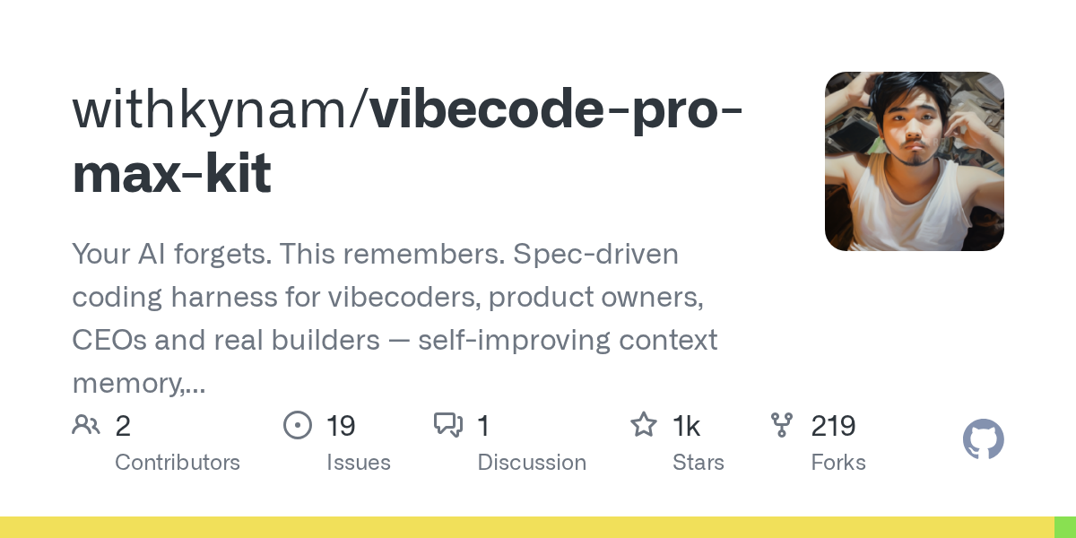 Preview of withkynam/vibecode-pro-max-kit