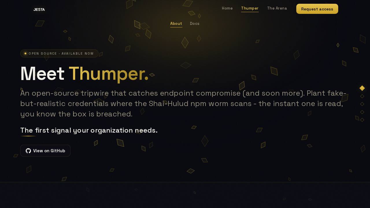Preview of jestasecurity/thumper