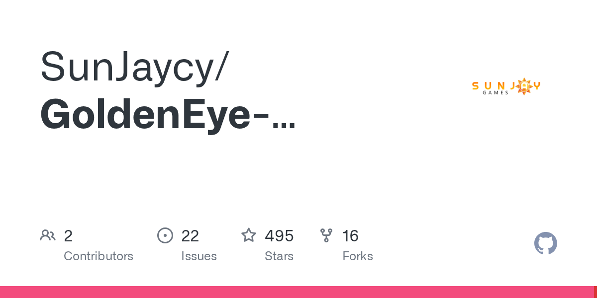 Preview of SunJaycy/GoldenEye-Recomp