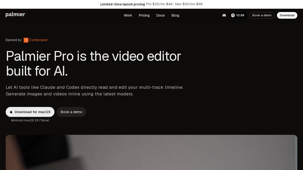 Preview of palmier-io/palmier-pro