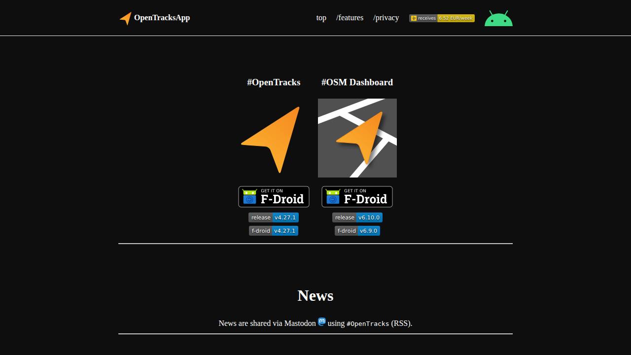 Preview of OpenTracksApp/OpenTracks