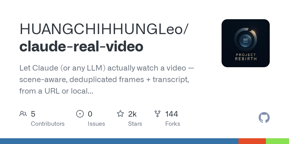 Preview of HUANGCHIHHUNGLeo/claude-real-video
