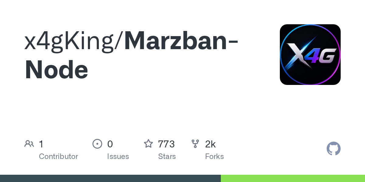 Preview of x4gKing/Marzban-Node