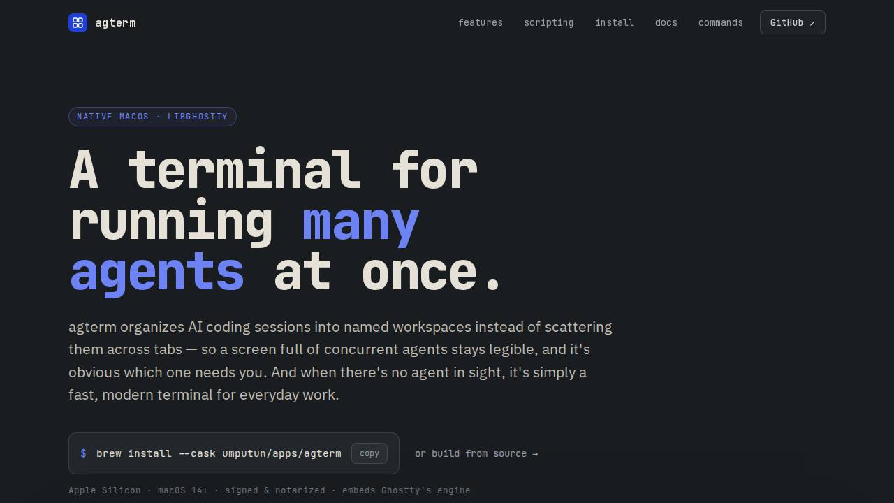 Preview of umputun/agterm