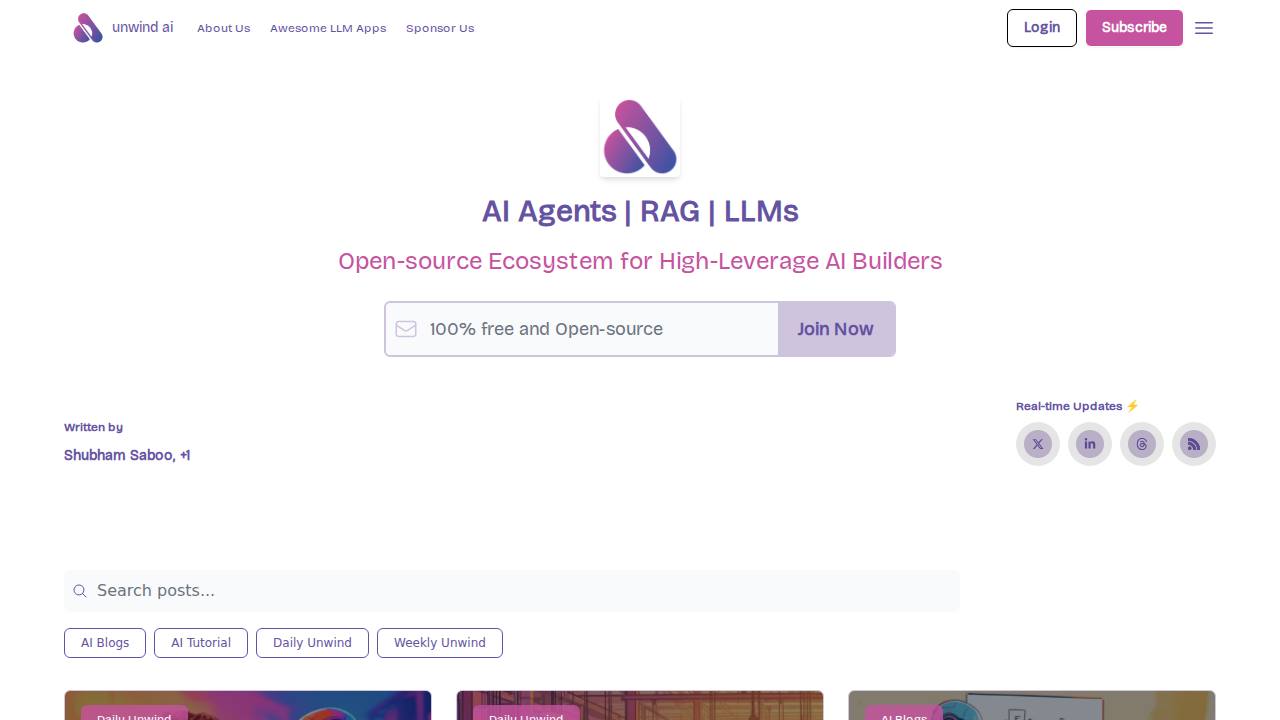 Preview of Shubhamsaboo/awesome-llm-apps