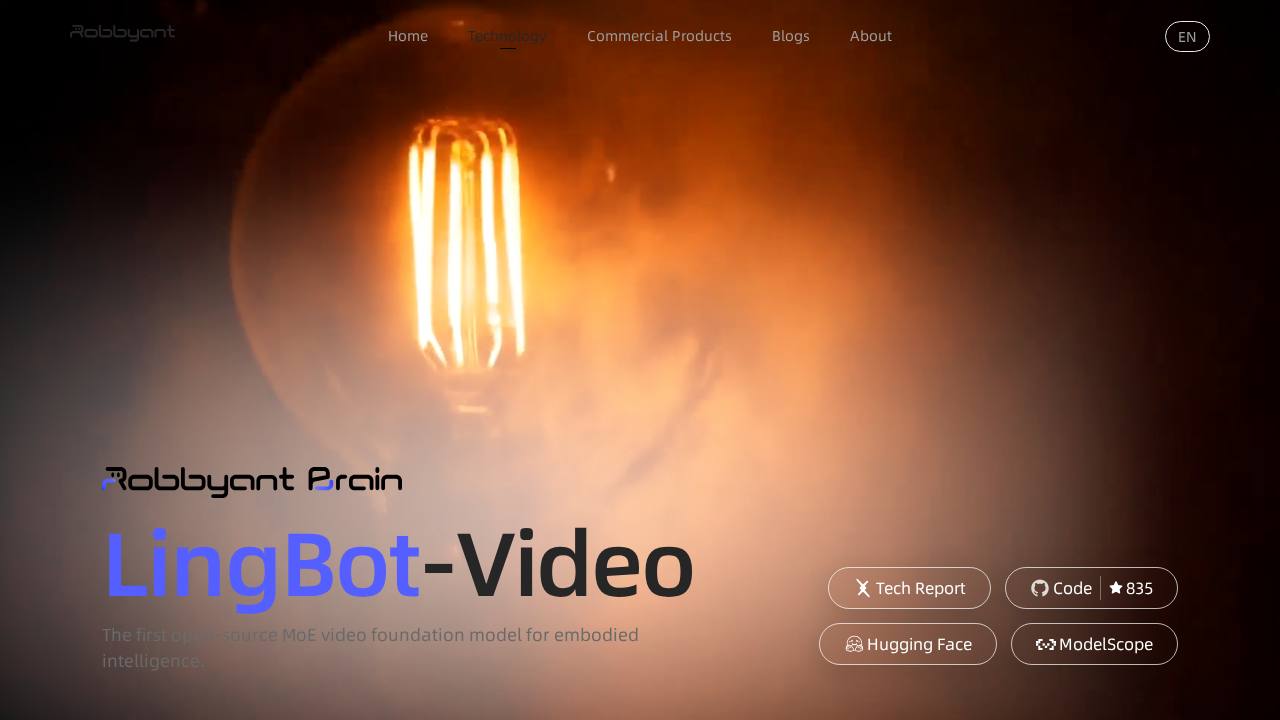 Preview of Robbyant/lingbot-video