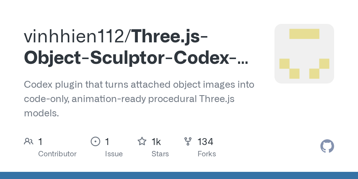 Preview of vinhhien112/Three.js-Object-Sculptor-Codex-Plugin