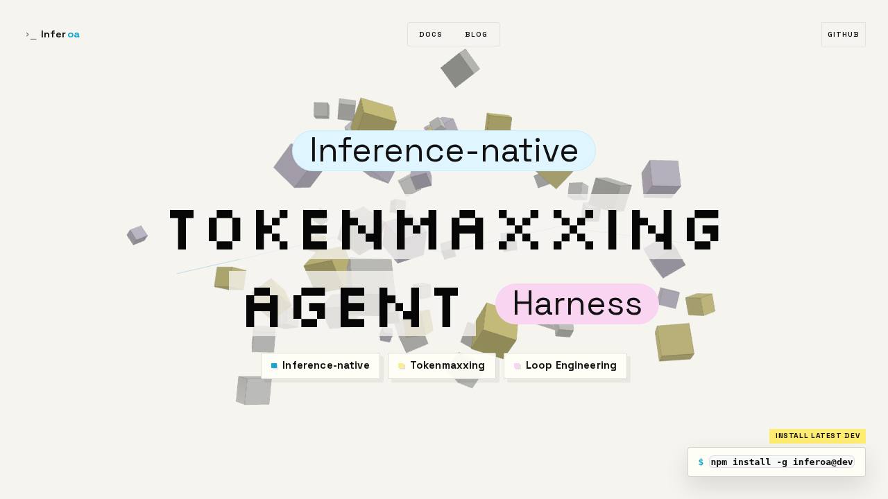 Preview of agentic-in/inferoa