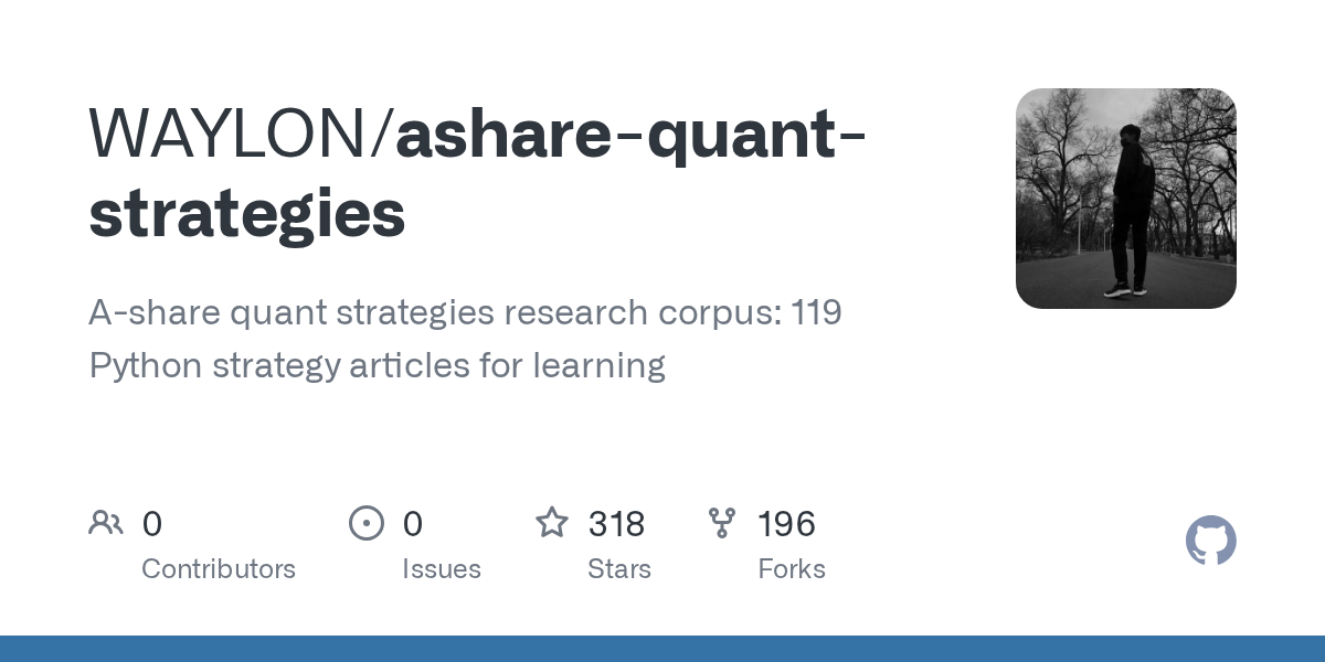 Preview of WAYLON/ashare-quant-strategies