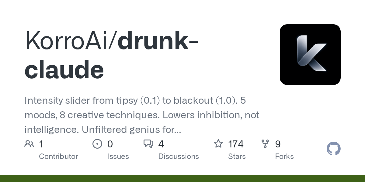 Preview of KorroAi/drunk-claude