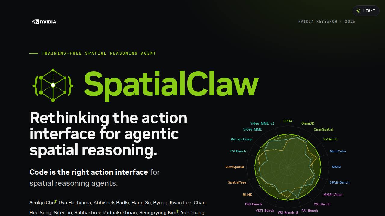 Preview of NVlabs/SpatialClaw