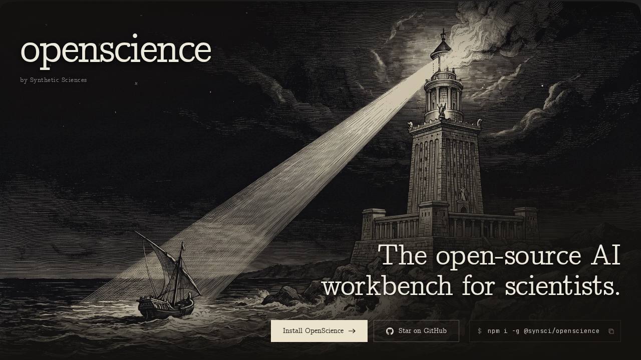 Preview of synthetic-sciences/openscience