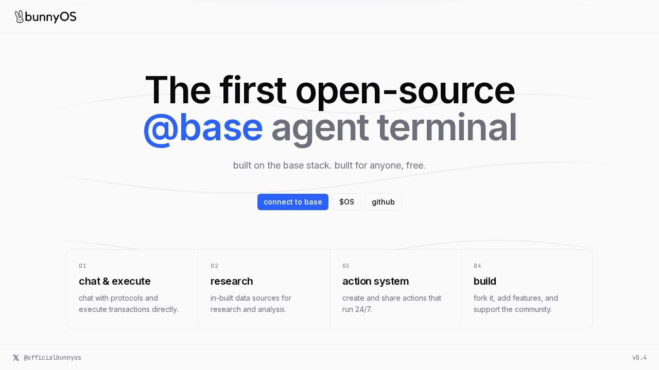 Preview of bunnyos/base-agent