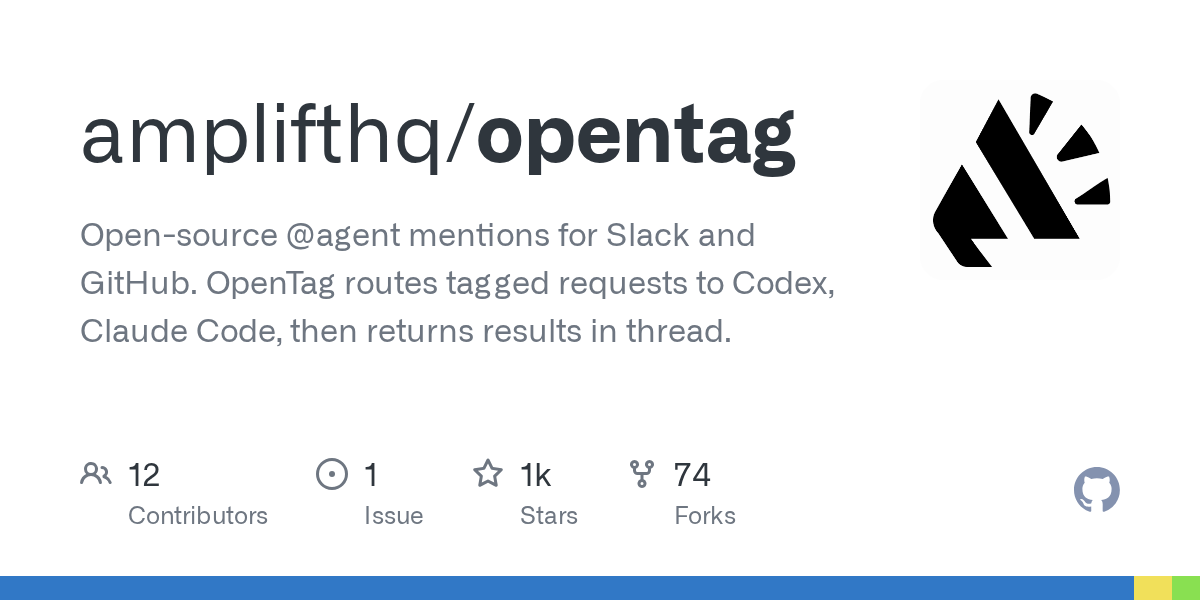 Preview of amplifthq/opentag